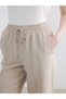 Trendlucky Women's Wide Leg Pants with Elastic Waist and Difference in Color - 3