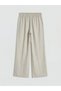 Trendlucky Women's Wide Leg Pants with Elastic Waist and Difference in Color - 6