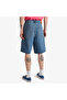 Check-5 Baggy Denim Men's Navy Blue Shorts - 4