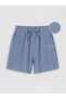 Two Mt Shop Quality Lcw Kids Blue Muslin Girls' Shorts - 2