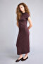 Bodycon Body-Hugging Round Neck Modal Short Sleeve Maxi Dress H0862Ax26Sp - 2