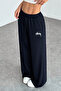 Stüssy Printed Navy Blue Wide Leg Summer Baggy 3 Thread Flexible Comfortable Sweatpants Rf0673