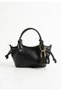 Women's Stylish Design Black Hand and Shoulder Bag - 3