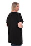 Battal Size Short Sleeves with Front Print - 5