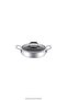 Professional Hybrid Stainless Steel 3-Piece Kitchen Set 24 cm Karnıyarık - 28 cm Frying Pan - 20 cm Sahan - 4