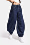 Women's Indigo Selvedge 7S6-50 Mega Balloon Fit 100% Cotton Denim Jean - 6