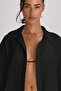Women's Oversize Linen Shirt – Lightly Textured Summer Comfortable Fit Beach & Casual Stylish Combination - 2