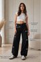 My Arja Kadin Adjustable High Waist with Epaulettes and Double Belt - 4