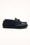 Men's Black Genuine Calfskin Tasseled Driver Loafer Shoes – Salvatore - 5