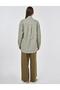 Single Pocket Cotton Linen Tunic Khaki - 8