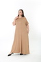 Xlmodam Women's Stone-Embellished Lycra Plus Size Dress - 4