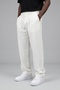 Men's Baggy Raw Linen Fabric Pleated Buttoned Fabric Pants K2054 - 8