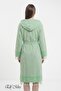 Hooded Unisex Peshtemal Bathrobe Beach Sea Bath Beachside - 5