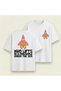 Men's Oversize T-Shirt Sea Star Printed 100% Cotton T-Shirt Comfortable Fit