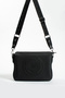 Medium Size Thick Strap Daily Crossbody Bag Women's Shoulder Bag 6009 Black - 4