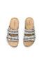 Stoned Women's Slippers with Beads, Stylish Daily Use Women's Slippers, Soft Cork Coated Slippers - 4