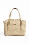 Original Women's Gray Camel Large Size 5-Compartment Shoulder Bag and Wallet Combination 234030Mh - 5