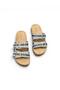 Stoned Women's Slippers with Beads, Stylish Daily Use Women's Slippers, Soft Cork Coated Slippers - 4