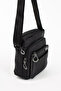 Sn 6022 Unisex Shoulder Bag Crossbody Bag Messenger Bag Black - 6