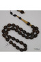 Hollow Coconut Rosary 33 beads 13 - 18 mm 48.5g - 3