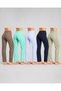 Women's Ribbed Comfortable 5-Piece Pants & Sweatpants, Women's Clothing, Casual Comfortable Wear
