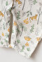 Gots Certified Fabric 100% Cotton Muslin Unisex Baby Romper 3-6-9-12 Months Naturally Breathable - 3