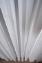 Elegant Herringbone Patterned Heavy Weight 1/3 Pleated Iron-Free Tulle Curtain for Living Room, Bedroom, Multi-Purpose - 3