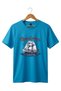 Unisex Vintage Sailing Ship Patterned Retro Ocean Explorer Ship Marine Printed Cotton Basic T-Shirt