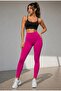 High-Waisted Lycra Tights with Drawstring at the Back, Sports Tights - 2