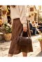 Women's Modern Design Stylish Handbag with Buckle - 2