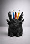Cute Ox Pen Holder – 3D Printed Decorative Desk Organizer 12cm Height X 13cm Width - 2