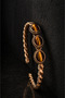Three Rows of Tiger's Eye Stone Copper Bracelet for Women, Authentic Natural Stone, Handmade, Stylish Design - 6