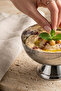 Luce Double 18/10 Stainless Steel Ice Cream Dessert Presentation Bowl Steel Presentation Container Serving Dish 13cm - 2
