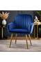 Maanys Modern Velvet Dining Chairs (Set of 2) - 6