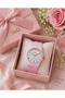 Sea, Pool Water Resistant Pink Color Silicone Band Young Girl Wrist Watch - 3