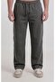 Men's Loose Fit Baggy Pique Trousers