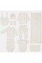 Baby Girl Organic 0-3 Months Reported with Fistula 10 Pieces Hospital Release Zibin Set - 4