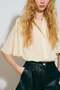 Cotton-blend blouse - 2
