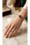 Tifany Women's Steel Watch Gold Color & Claret Red Dial Vintage Old Money Luxury Elegant Stylish Women's Wristwatch 2026 - 3