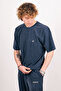Premium Oversize Basic Mavi Takım - 4