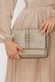 Ring-Detail Faux Leather Bag 4032
