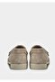 Beige Leather Women's Shoes - 4