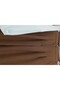 Tie-Front Vest and Trousers Double Set - Tan - 6