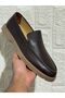 Brown Leather Men's Shoes - 3