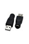 محول تحويل PS2 إلى USB للكمبيوتر، موصل للوحة المفاتيح والماوس، قابس PS2 أنثى إلى قابس USB ذكر - 6