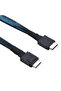 كابل تمديد بيانات فائق السرعة 100 سم PCIe Oculink SFF 8611 4I إلى MINI SAS SFF-8611 4I للخوادم - 6