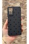 Redmi̇ Note 11/11S Compatible Mini Black Heart Patterned Silicone Shock Absorbing Classic Protected Rubber Case - 2