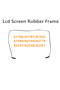 1 قطعة إطار شاشة LCD متوسط الحجم لجهاز ماك بوك برو اير 13.3 بوصة A1706 A1708 A1932 A19... - 6