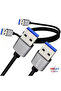 كابل بيانات USB 3.0 ذكر إلى ذكر بطول 2 متر من BSN، كابل برمجة للتحكم في الشاشات التي تعمل باللمس، كابل كمبيوتر
