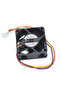 DC12V 0.60A 3Pin 6025 60*60*25MM EFC-06E12D Square Inverter Fan - 6